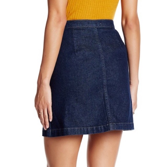 Melrose and Market Denim Front Zip Skirt —Size 31 - Picture 6 of 7